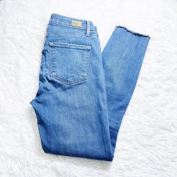 Paige Hoxton Ankle Denim Jeans Skinny Fit SZ27 - Picture 2 of 7